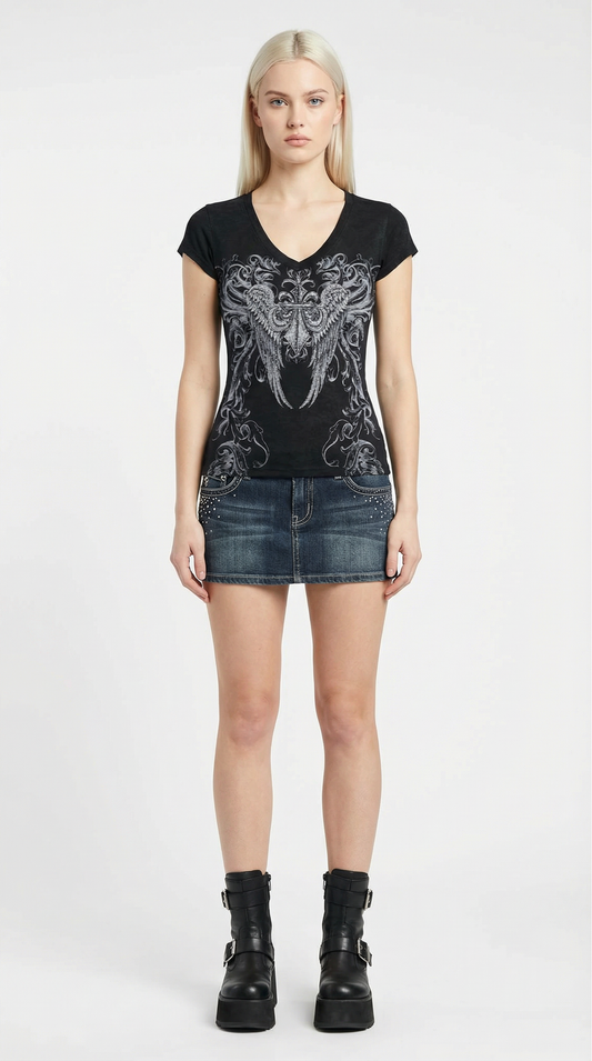 Fallen wings tee