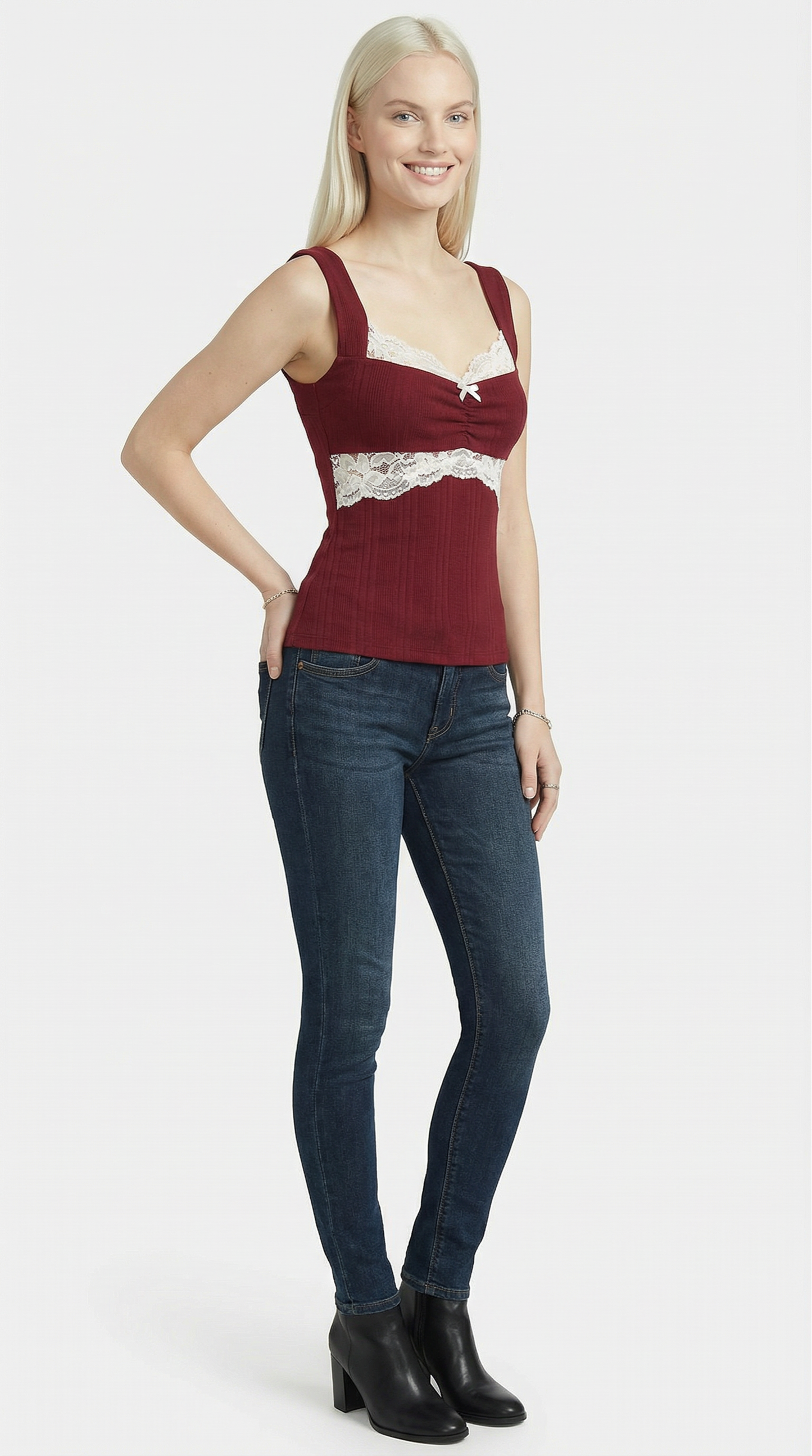 Classic lace cami